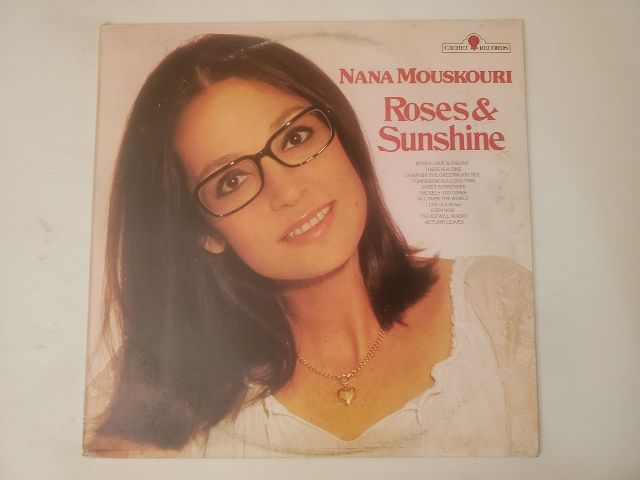 Nana Mouskouri Roses & Sunshine vinyl record