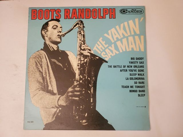 Boots Randolph The Yakin' Sax Man vinyl record