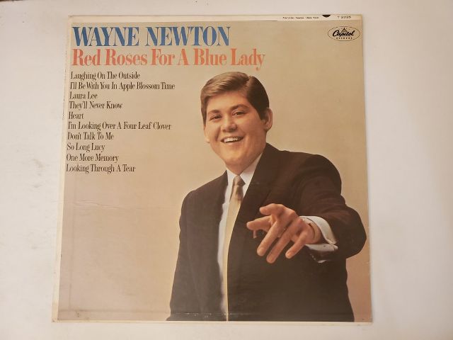 Wayne Newton Red Roses for a Blue Lady vinyl record