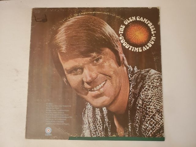 Glen Campbell The Goodtime Album vinyl record