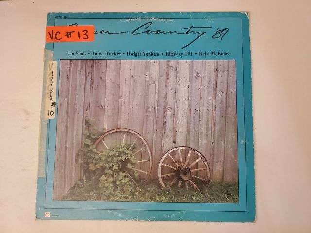 Various Artists Over Country '89 vinyl record