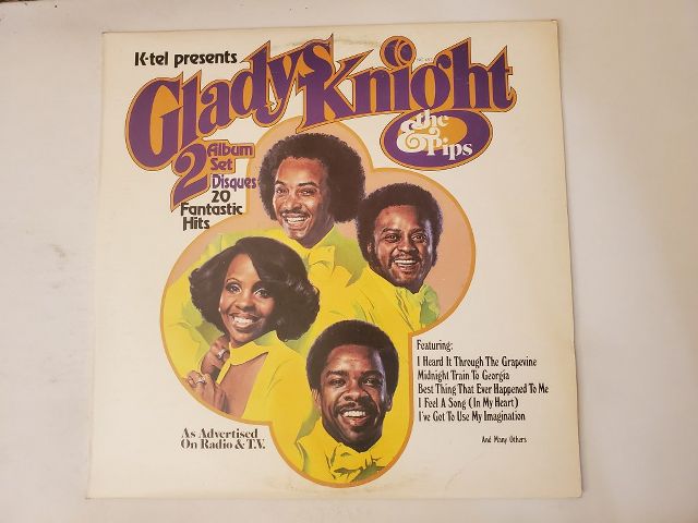Gladys Knight & The Pips 20 Fantastic Hits vinyl record