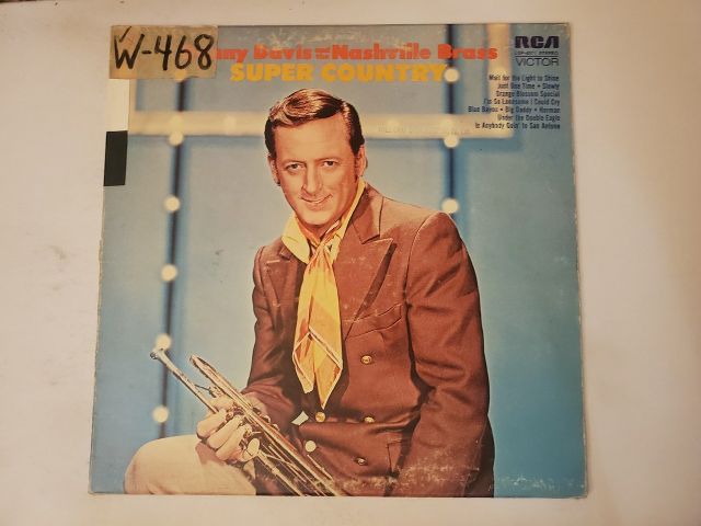 Danny Davis & Nashville Brass Super Country vinyl record