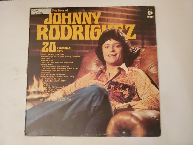Johnny Rodriguez The Best of Johnny Rodriguez vinyl record