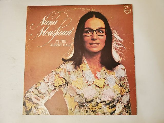 Nana Mouskouri At the Albert Hall vinyl record