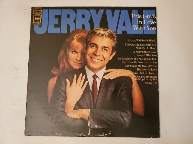 Jerry Vale This Guy's in Love with You vinyl record