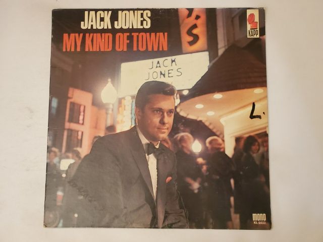 Jack Jones My Kind of Town vinyl record