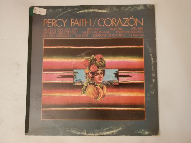 Percy Faith Coraz?n vinyl record