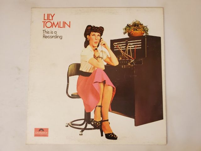 Lily Tomlin This Is a Recording vinyl record
