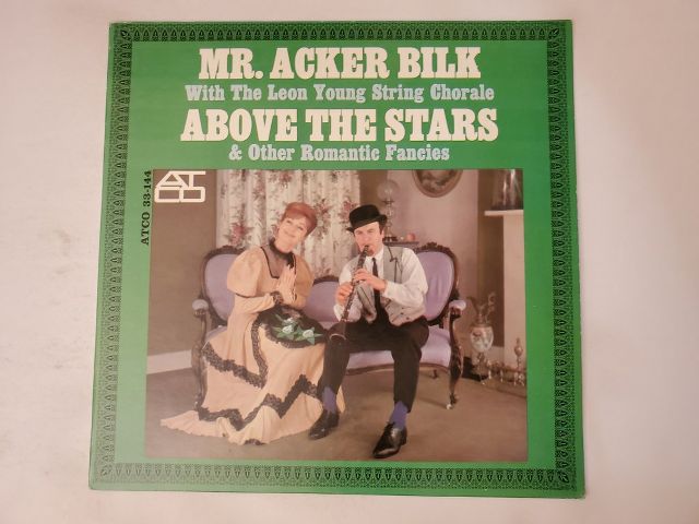 Mr Acker Bilk Above the Stars & Other Romantic Fancies vinyl record