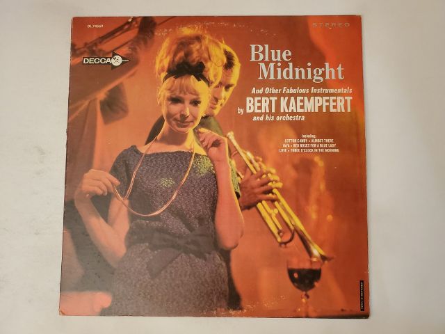 Bert Kaempfert and his orchestra Blue Midnight vinyl record