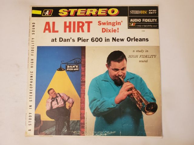 Al Hirt Swingin' Dixie! At Dan's Pier 600 in New Orleans vinyl record