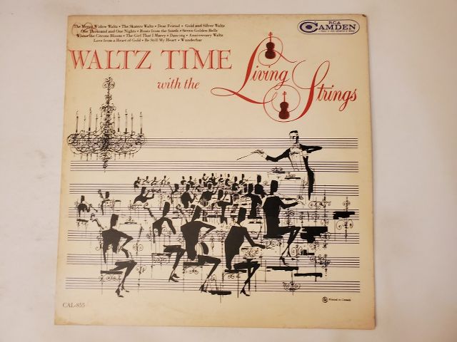 Living Strings Waltz Time vinyl record
