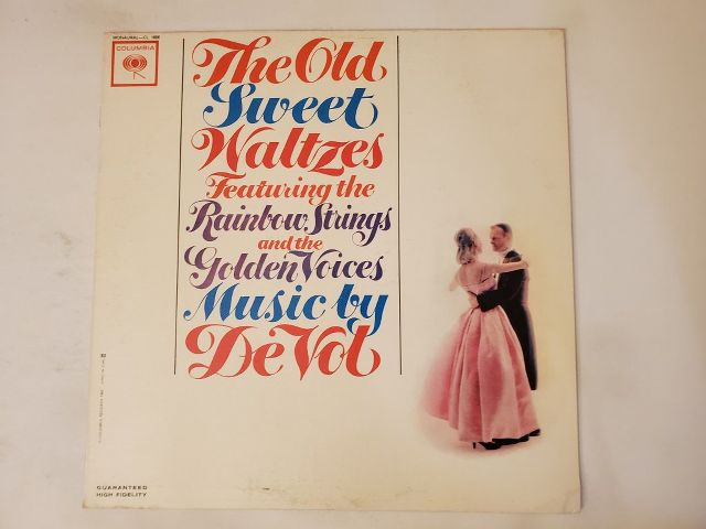 De Vol The Old Sweet Waltzes vinyl record