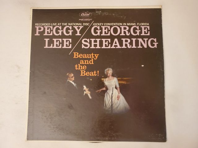 Peggy Lee / George Shearing Beauty and the Beat vinyl record