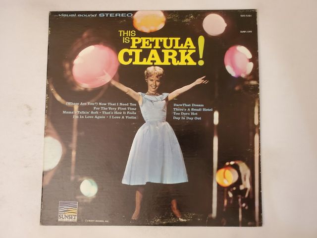 Petula Clark This is Petula Clark! vinyl record