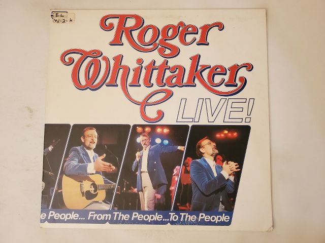 Roger Whittaker Live vinyl record