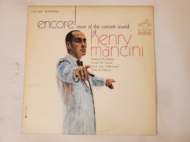 Henry Mancini Encore! More of the Concert Sound of Henry Mancini vinyl record