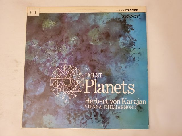 Herbert von Karajan, Vienna Philharmonic Holst: The Planets vinyl record