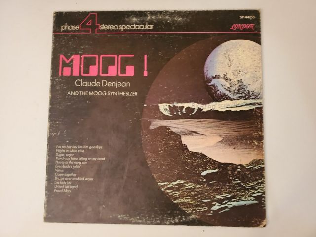 Claude Denjean Moog! vinyl record