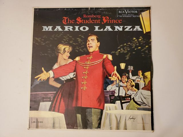 Mario Lanza The Student Prince vinyl record