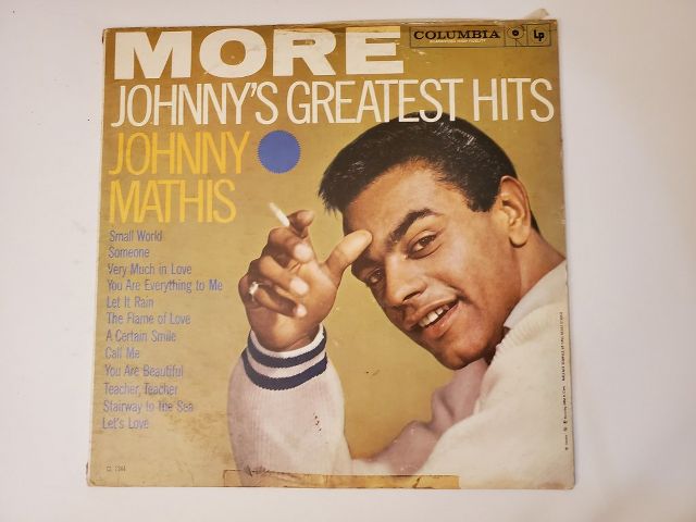 Johnny Mathis More Johnny's Greatest Hits vinyl record