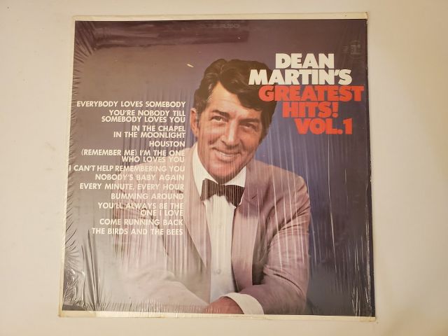 Dean Martin Greatest Hits Vol. 1 vinyl record