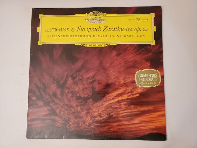Richard Strauss Also sprach Zarathustra, Op. 30 vinyl record