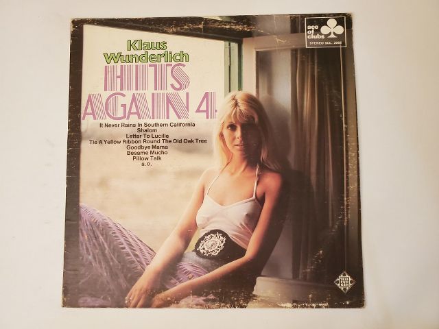 Klaus Wunderlich Hits Again 4 vinyl record