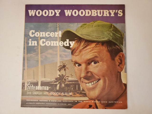 Woody Woodbury Concert in Comedy vinyl record