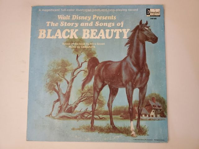 Camarata Walt Disney Presents The Story and Songs of Black Beauty vinyl record