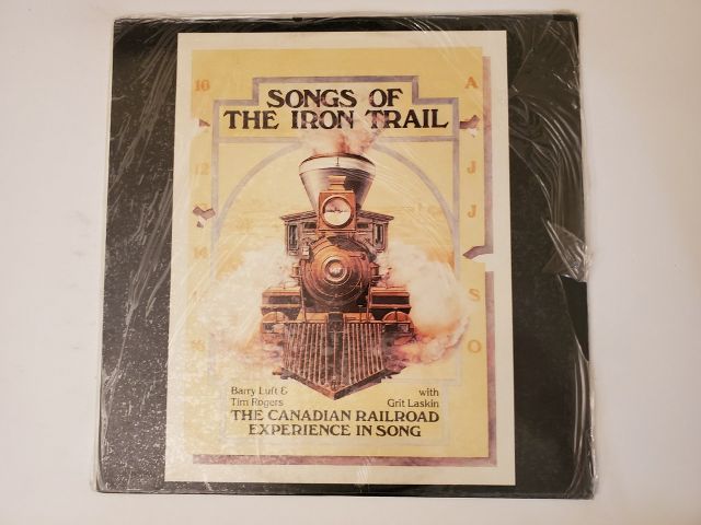 Barry Luft & Tim Rogers with Grit Laskin Songs of the Iron Trail vinyl record