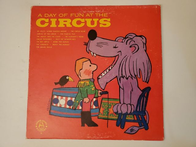 Unknown A Day of Fun at the Circus vinyl record