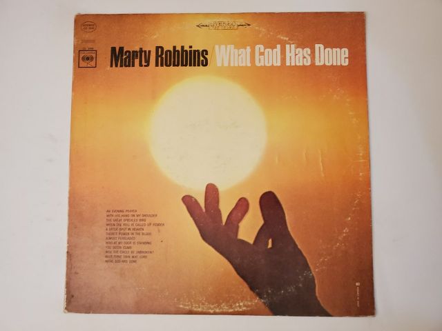 Marty Robbins What God Has Done vinyl record