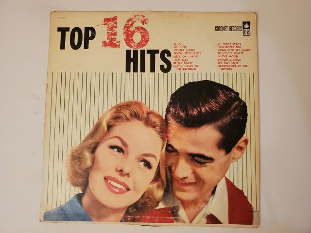 Various Artists 16 Top Hits vinyl record