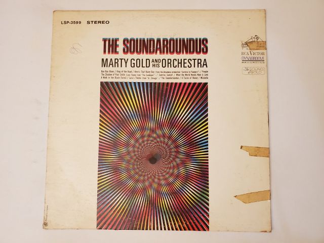 Marty Gold and His Orchestra The Soundaroundus vinyl record