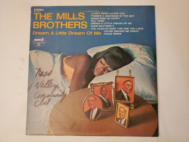 The Mills Brothers Dream a Little Dream of Me vinyl record