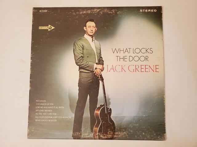 Jack Greene What Locks the Door vinyl record
