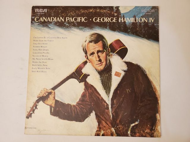 George Hamilton IV Canadian Pacific vinyl record