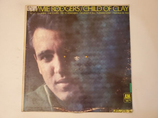 Jimmie Rodgers Child of Clay vinyl record