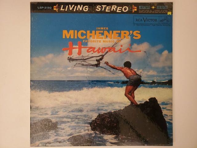 Unknown James Michener's Favorite Music of Hawaii vinyl record