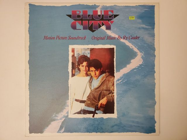 Ry Cooder Blue City (Motion Picture Soundtrack) vinyl record
