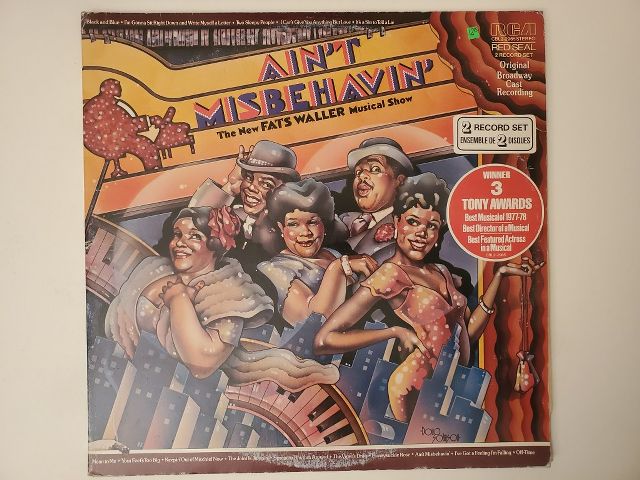 Original Broadway Cast Ain't Misbehavin' vinyl record