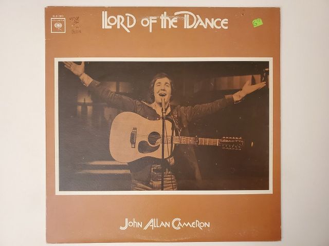 John Allan Cameron Lord of the Dance vinyl record