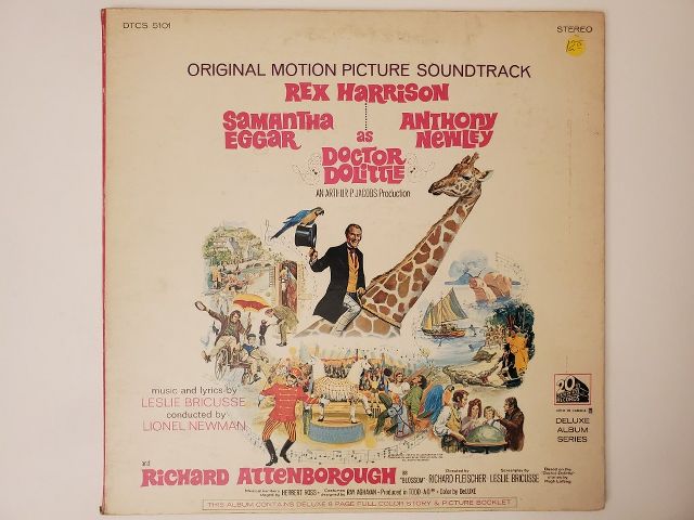 Various Artists Doctor Dolittle Original Motion Picture Soundtrack vinyl record