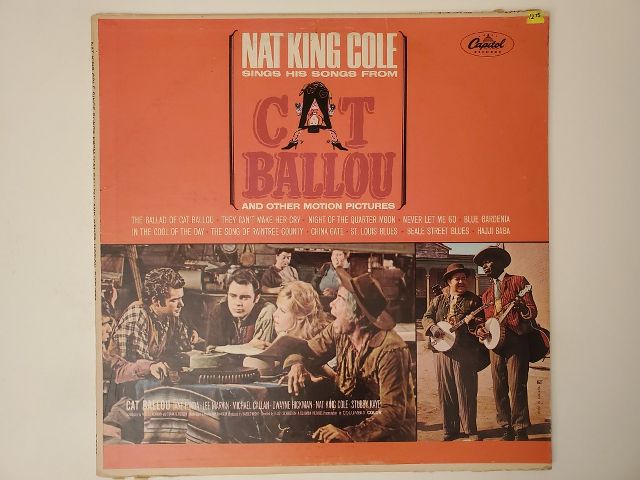 Nat "King" Cole Nat King Cole Sings His Songs from Cat Ballou and Other Motion Pictures vinyl record