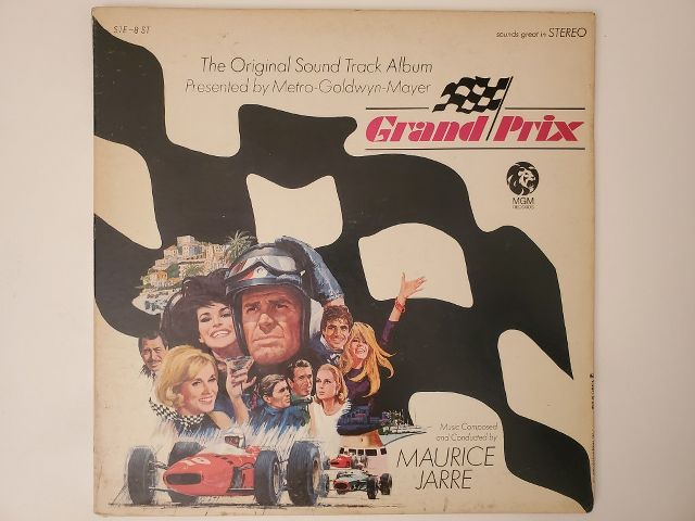 Maurice Jarre Grand Prix (Original Sound Track Album) vinyl record