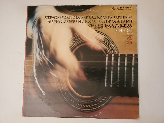 Rafael Fr?hbeck de Burgos, Alirio Diaz Rodrigo: Concierto de Aranjuez / Giuliani: Concerto in A vinyl record