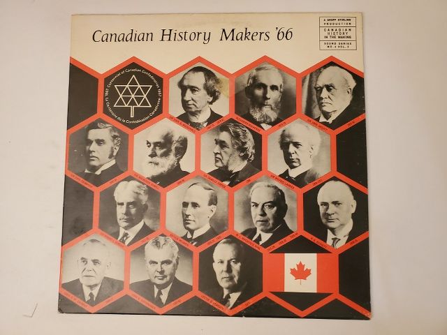 Unknown Canadian History Makers '66 vinyl record