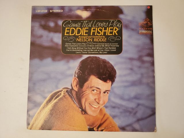 Eddie Fisher Games That Lovers Play vinyl record